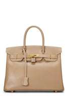 HERMÈS ARGILE BOX CALF BIRKIN 30