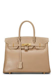 HERMÈS ARGILE BOX CALF BIRKIN 30