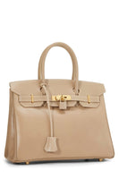 HERMÈS ARGILE BOX CALF BIRKIN 30