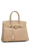 HERMÈS ARGILE BOX CALF BIRKIN 30