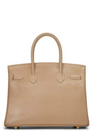 HERMÈS ARGILE BOX CALF BIRKIN 30