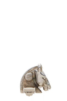 HERMÈS SILVER HORSEHEAD CLIP ON EARRINGS