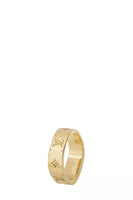 LOUIS VUITTON GOLD NANOGRAM RING MEDIUM