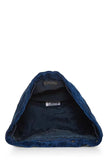 VERSACE NAVY TERRY CLOTH MEDUSA BACKPACK