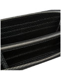 EMPORIO ARMANI Men's wallet genuine leather coin case holder purse card bifold YEME49YSO0E81072 Black