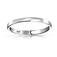 925 Sterling Silver Couples Wedding Band Ring Or Thumb Toe Ring 3MM