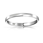 925 Sterling Silver Couples Wedding Band Ring Or Thumb Toe Ring 3MM