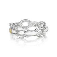 Crescent Links Ring in Silver STYLE SR183