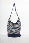 White-Blue Bag