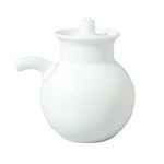 WHITE PORCELAIN SAUCE POT S 6.2X8CM