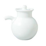 WHITE PORCELAIN SAUCE POT S 6.2X8CM