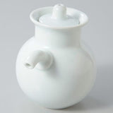 WHITE PORCELAIN SAUCE POT S 6.2X8CM